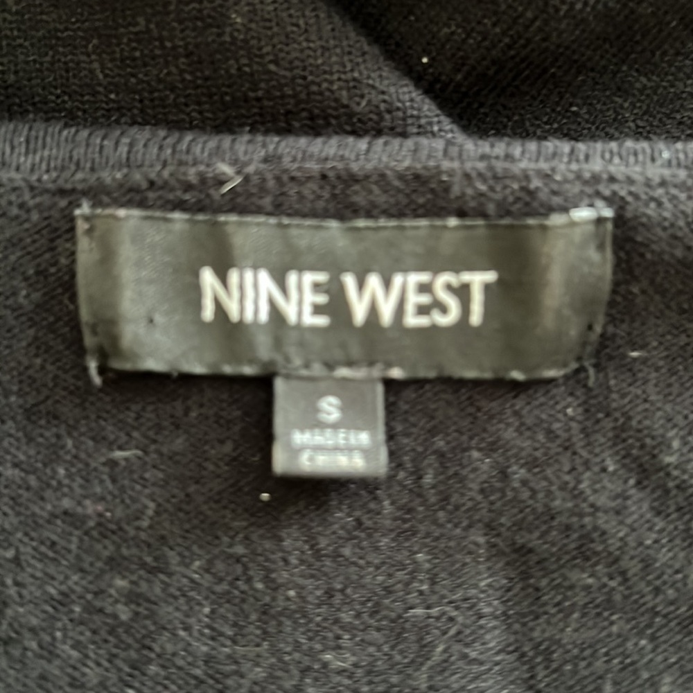Black and beige nine W. sweater dress size small - Picture 7 of 11
